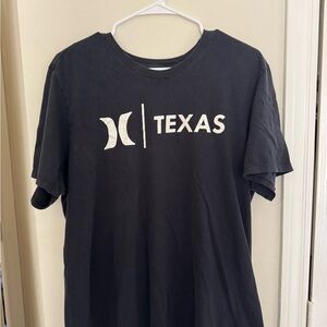 Hurley Black Short Sleeve Texas Tee